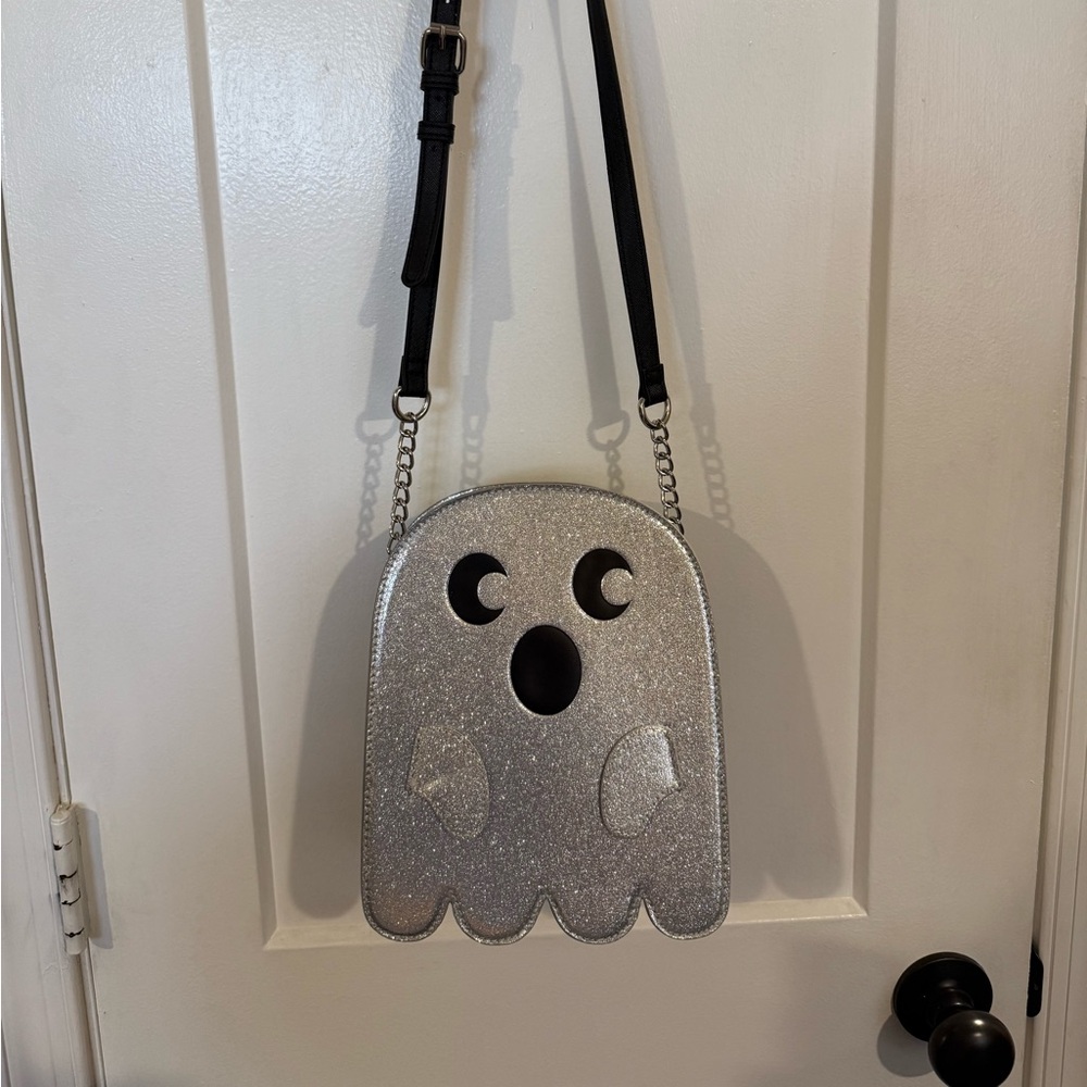 Viral glitter ghost purse